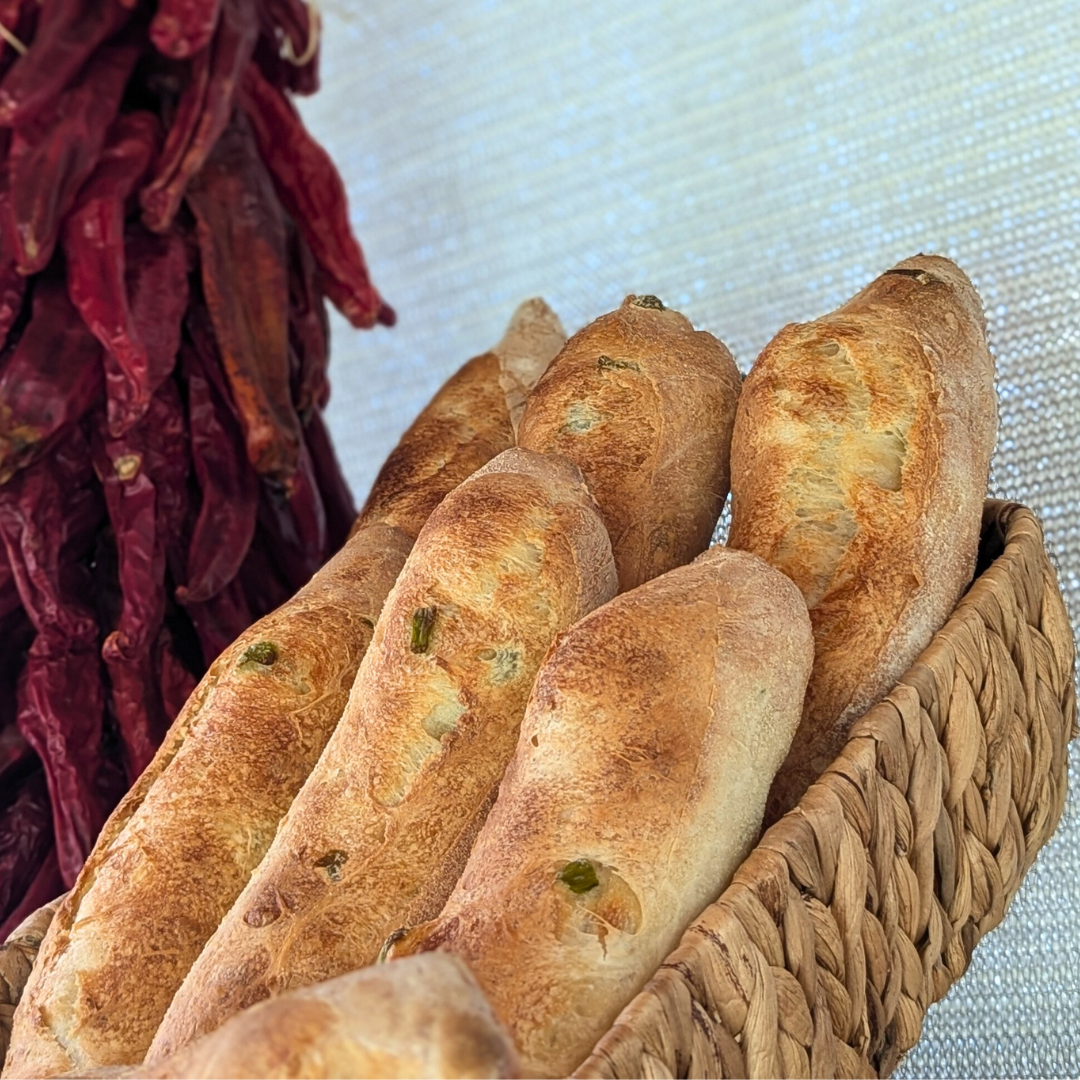 Green Chile Baguettes