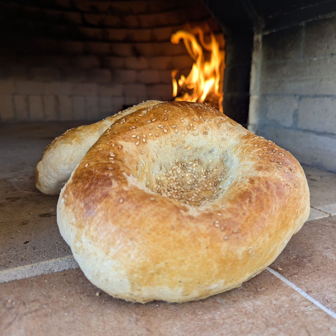 Flat Breads - Uzbek Lepeshka