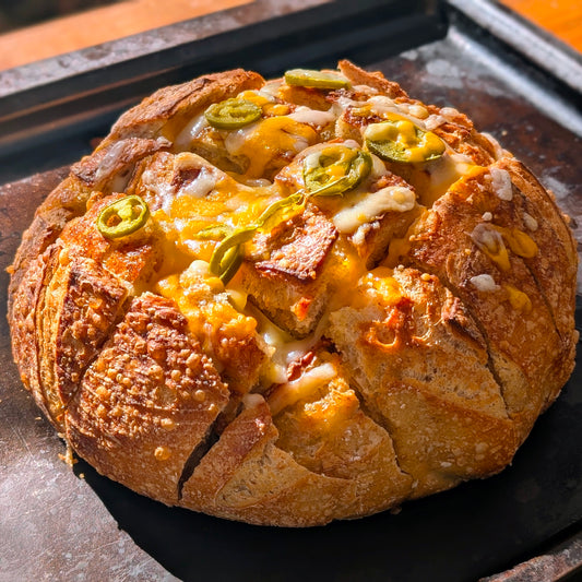 Jalapeño & Cheddar Sourdough Bread
