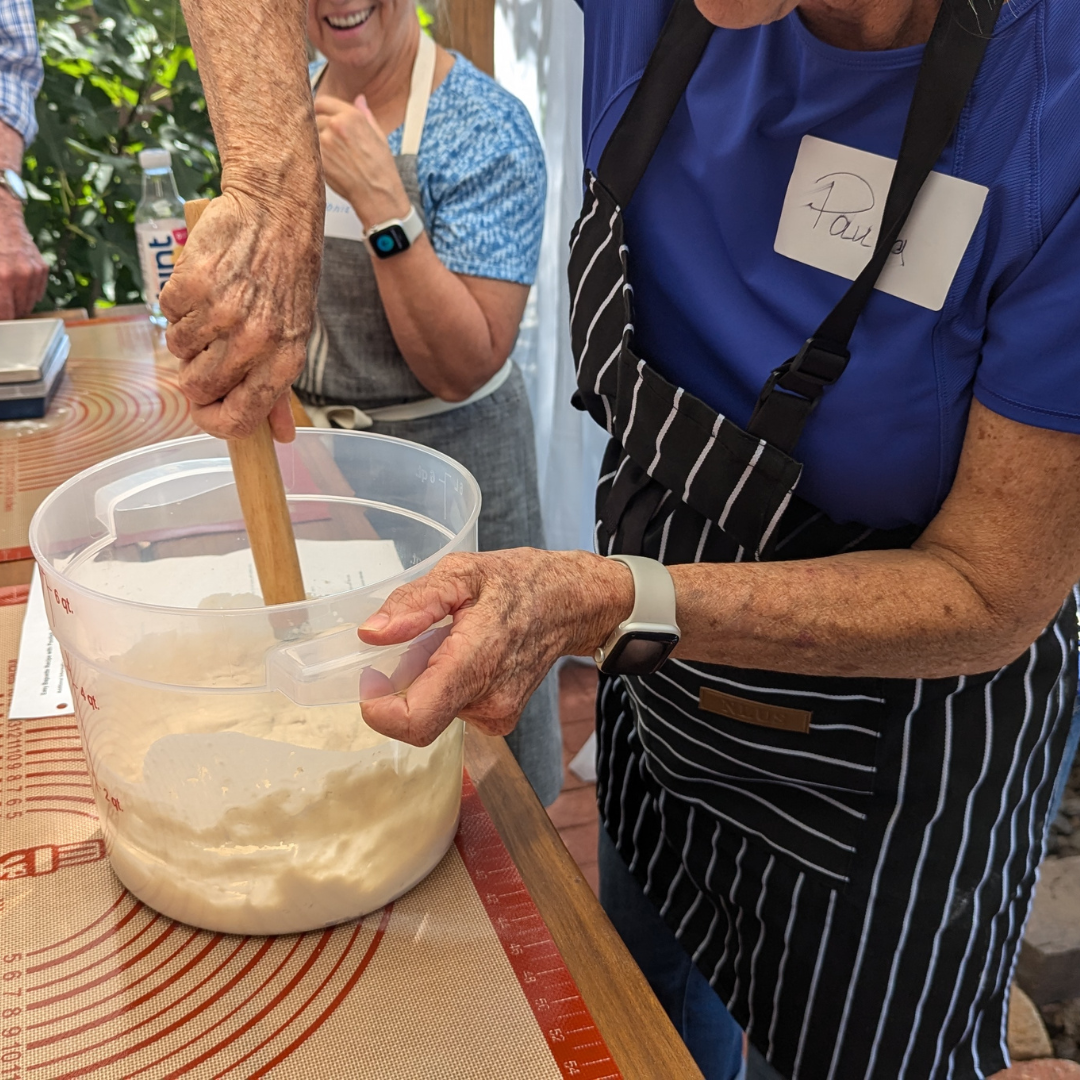 Cooking experience designed especially for seniors aged 55 and over