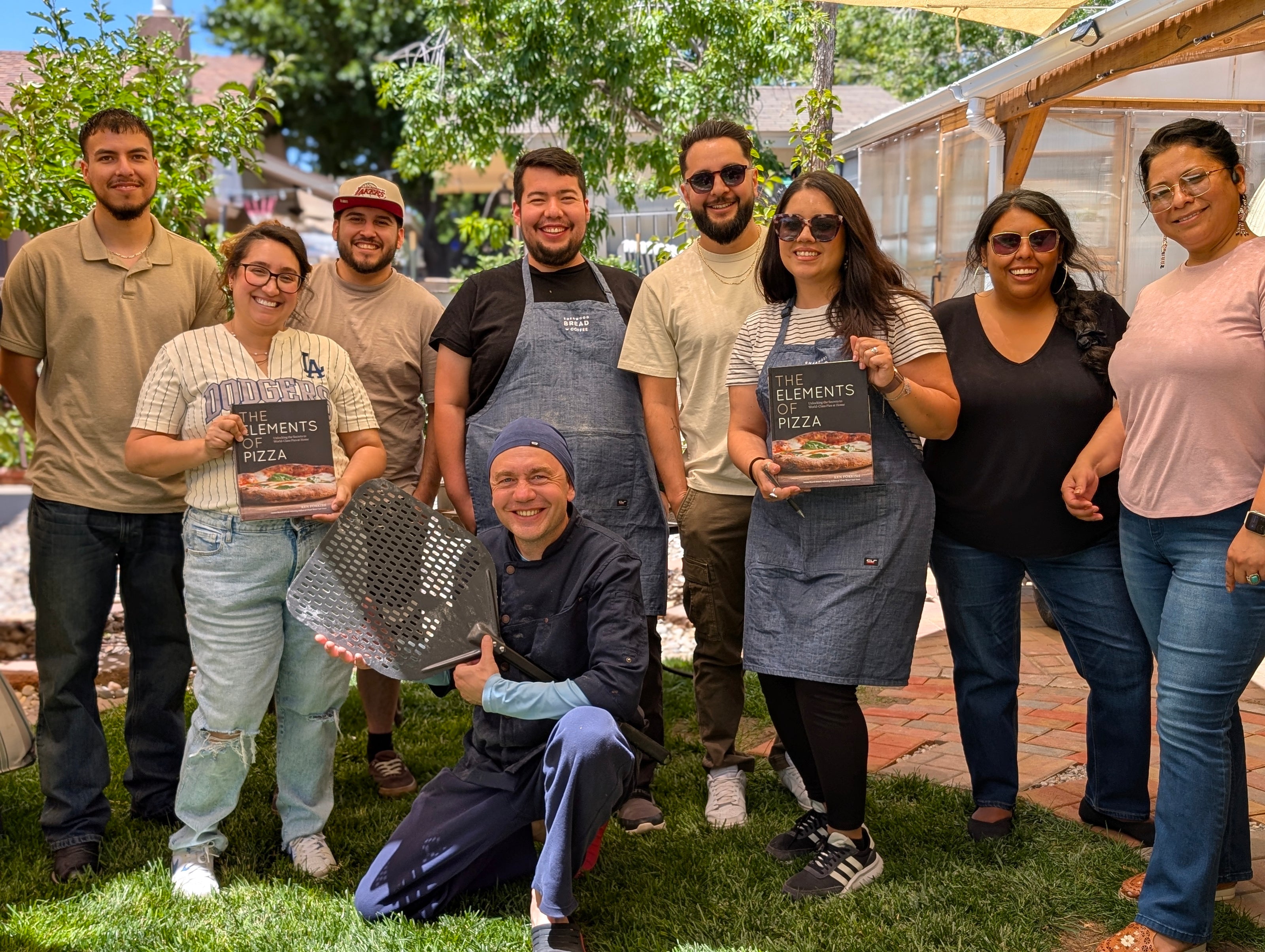 Partnership for Community Action team at a Sherwood cooking class